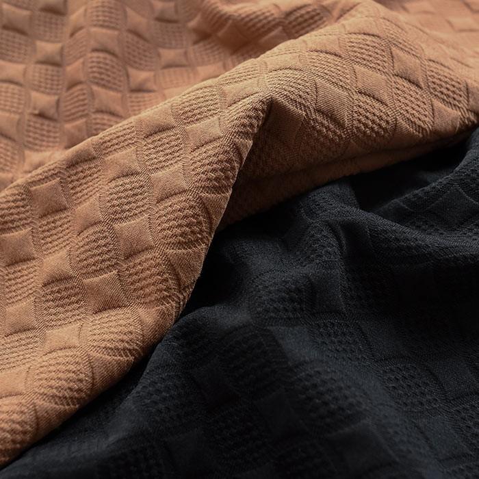 残り僅かセール パンツ ジャガード柄 9分丈 タックパンツ 送料無料 レディース 1920AW1129, |  | 02