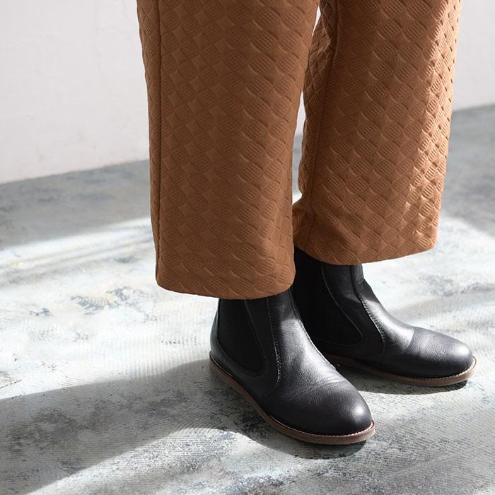 残り僅かセール パンツ ジャガード柄 9分丈 タックパンツ 送料無料 レディース 1920AW1129, |  | 09