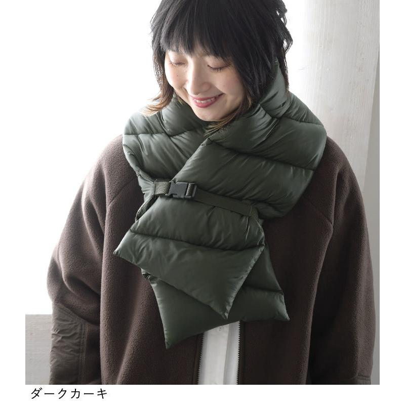 ダウンマフラー ライトダウン マフラー ストール 秋 冬 レディース メンズ ユニセックス オリジナル 21aw1029 E2647 Ecoloco 通販 Yahoo ショッピング