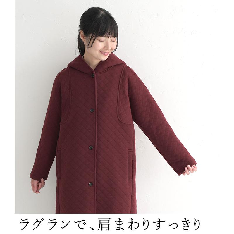 オリジナル トレンチ風キルティングコート ロング シングル コート M〜3L大きいサイズ 秋 冬 40代 50代 60代 23AW0904R,｜ecoloco｜13