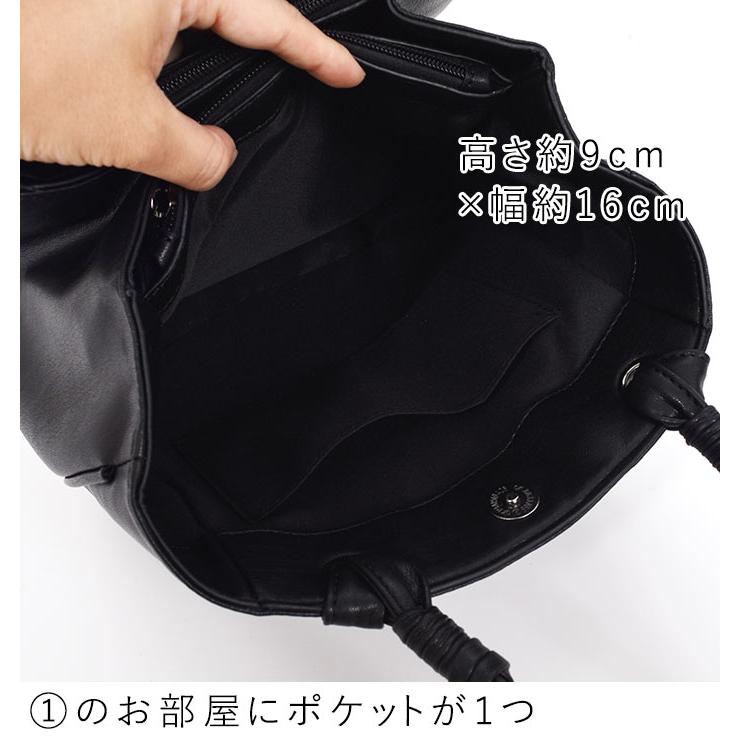 earth_eco_loco ブラックフォーマル じゃばら式丸形 バッグ 冠婚