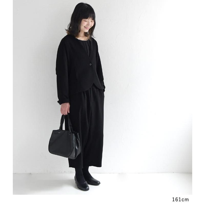 ブラックフォーマル じゃばら式丸形 バッグ 冠婚葬祭 大きめ 大容量 黒 喪服 26SS0204R, | earth_eco_loco | 03