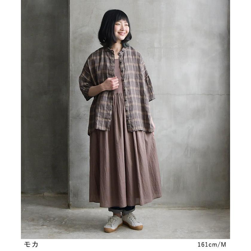 インナーワンピース 綿 汗吸収布付 コットン ペチワンピース オリジナル 春 夏 レディース 21ss0304 母の日 ギフト 242 Ecoloco 通販 Yahoo ショッピング