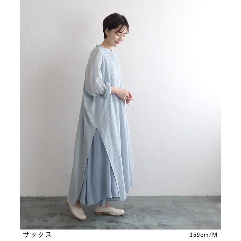 インナーワンピース 綿100 ふわかるコットン 2枚重ね ギャザー ペチワンピース M 3l 春 夏 22ss0401 母の日 ギフト 308 Ecoloco 通販 Yahoo ショッピング