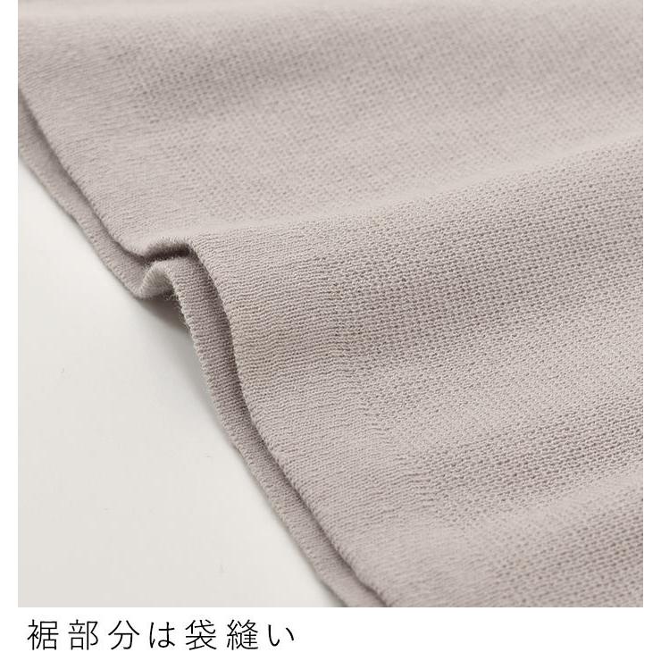 ニットプルオーバー レディース セーター 綿ニット クルーネック ふわり袖 エコロコ 2220SS0204, | earth_eco_loco | 16