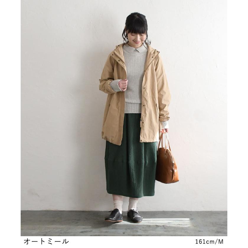 オリジナル リブインナー 綿ニット 12ゲージ 衿付き M-L〜3L 綿100 
