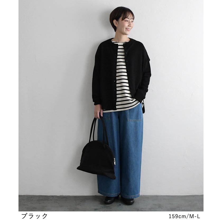 earth_eco_loco ニットカーディガン 綿100% コットンニット