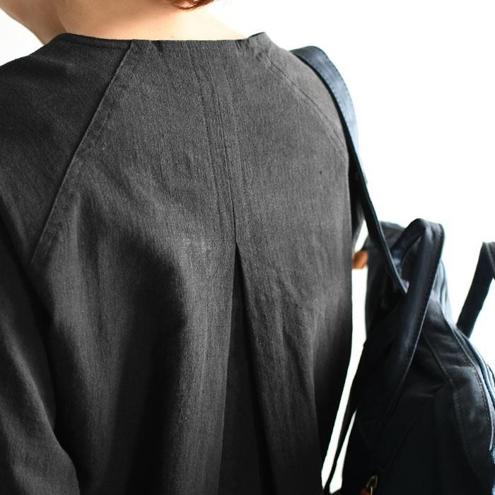 ※完売※ シャツ 詰まりネック ノーカラーシャツ ブラウス 麻100% 春 秋 2020SS0228, |  | 11