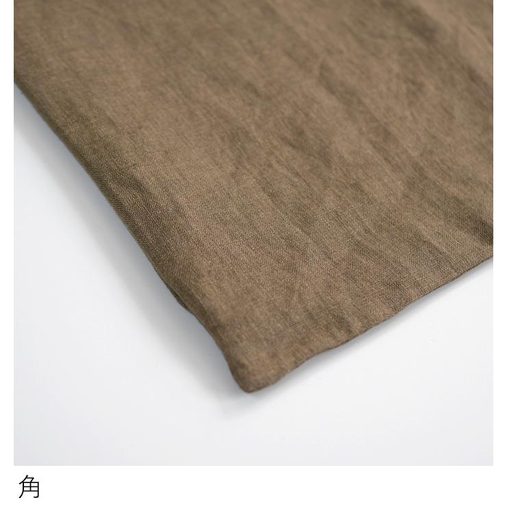 クッションカバー 45×45cm 雑貨 ホーム 9番手 ヴィンテージリネン elstyle 麻100% 洗える 25SS0124R, | earth_eco_loco | 13