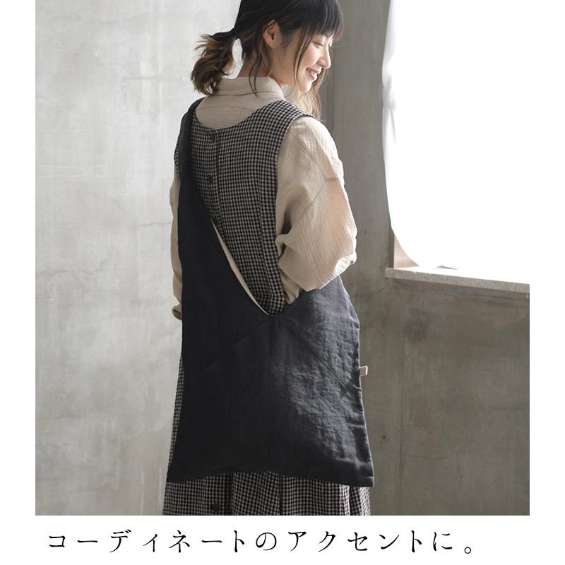 1,111円OFFクーポンあり ショルダーバッグ トートバッグ レディース A4が入る 太持ち手 斜めがけ あずまバッグ 麻100% elstyle 25AW0725R, | earth_eco_loco | 10