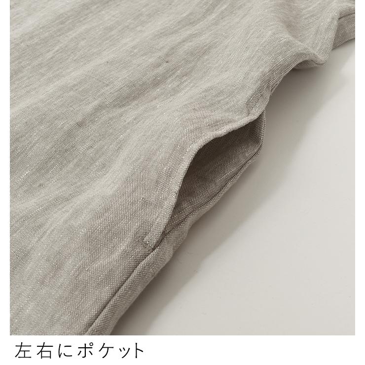 フォーマル ワンピース 入学式 服装 ママ 9番手 ヴィンテージリネン オケージョン セレモニー 麻100％ 大きいサイズ 25AW0919R, | earth_eco_loco | 15