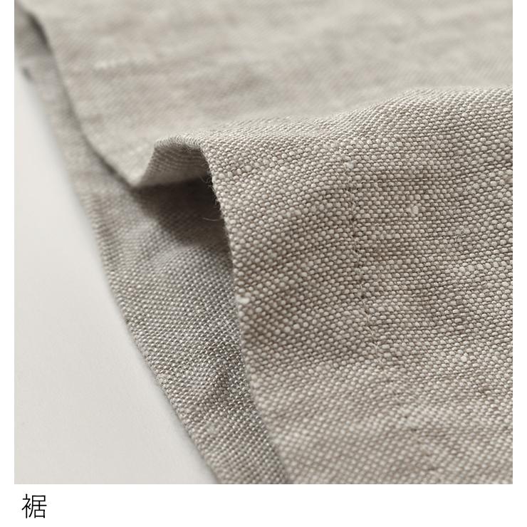 フォーマル ワンピース 入学式 服装 ママ 9番手 ヴィンテージリネン オケージョン セレモニー 麻100％ 大きいサイズ 25AW0919R, | earth_eco_loco | 16