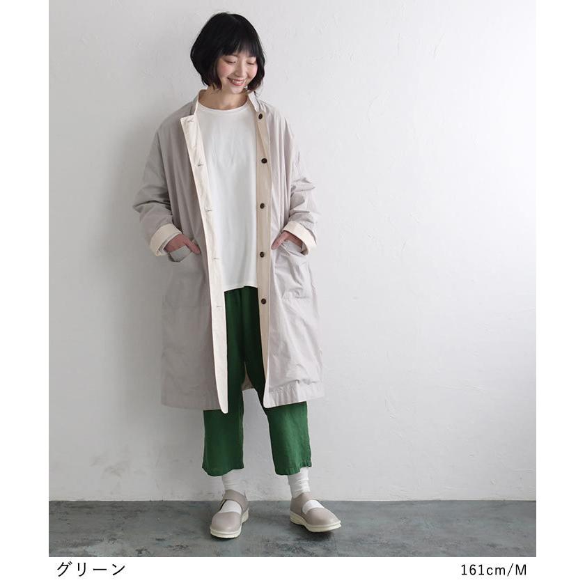 オリジナル すっきりカーゴパンツ 9分丈 14番手ヴィンテージリネン M〜3L 麻100% ウエストゴム 大きいサイズ 春 夏 24SS0404R, | earth_eco_loco | 08