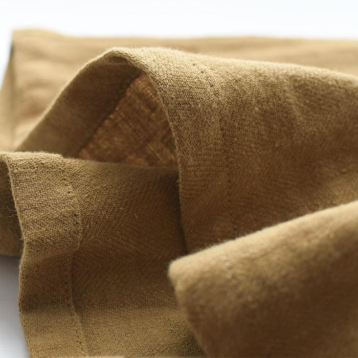 スカート ロング 台形 ギャザー ラミーコットン 切り替え 綿麻 大きいサイズ 23AW0824, | earth_eco_loco | 13