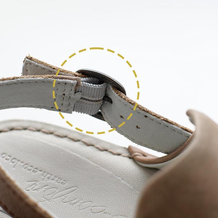 サンダル レディース 本革 3E コンフォート ストラップシューズ 歩きやすい つまづきにくい 22.5〜24.5cm 25SS0604R, | earth_eco_loco | 10