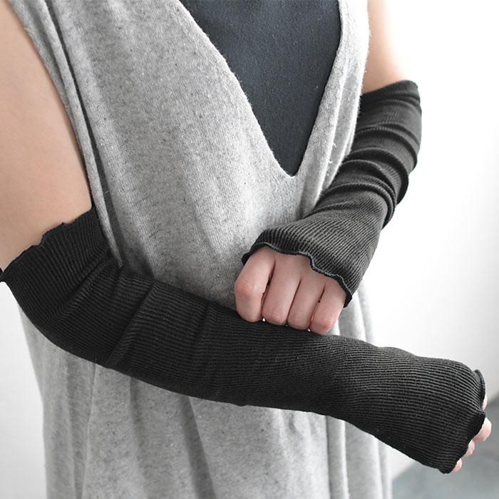 メール便可 アームカバー レディース シルク ナイロン 日本製 日除け UV対策 25SS0516R, |  | 02