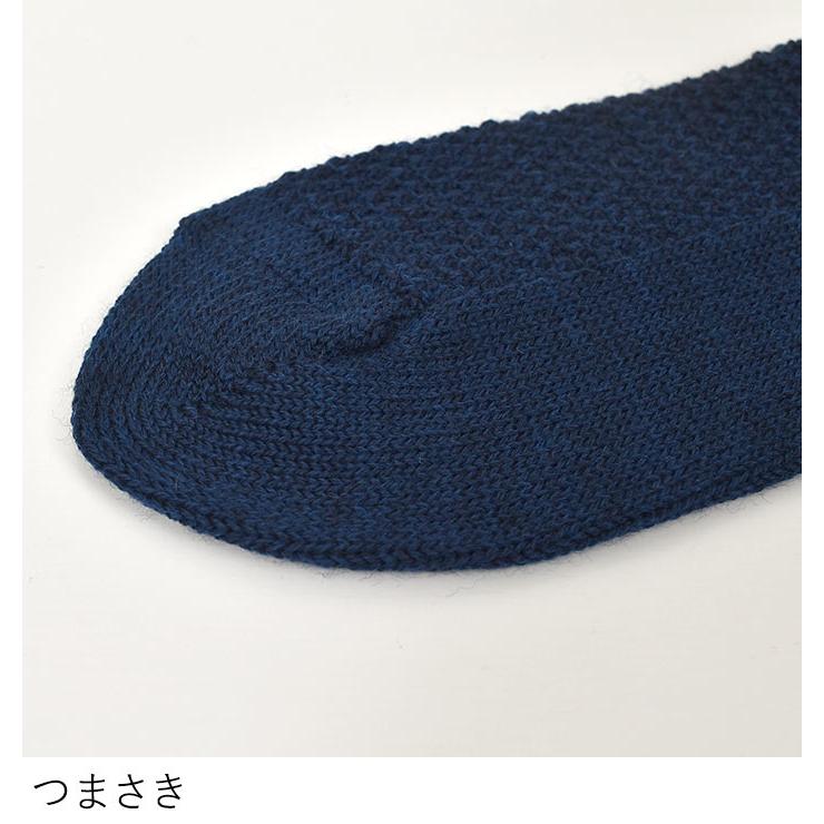 2点までメール便可 靴下 ソックス 日本製 メリノウール メランジ 鹿の子 レディース 2220AW1014, |  | 13