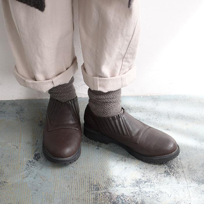 2点までメール便可 ソックス 日本製 メリノウール メランジ 鹿の子ソックス レディース エコロコ ギフト 2220AW1014, |  | 01