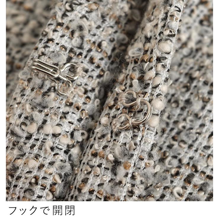 入学式 服装 ママ フォーマルスーツ ノーカラージャケット 入学式 オケージョン セレモニー ツイード 卒業式 2220SS1203, エコロコ ce, |  | 12