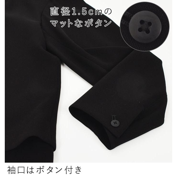 喪服 ブラックフォーマル ボレロ レイヤードブラウス レディース 慶弔両用 26SS0204R, | earth_eco_loco | 04