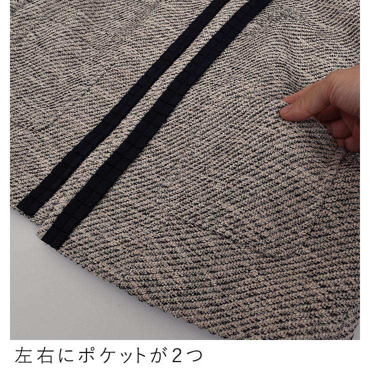 入学式 服装 ママ フォーマルスーツ 卒業式 入学式 セレモニー パンツスーツ 3点セット ふわり袖 ツイードジャケット 24AW1204R, |  | 09