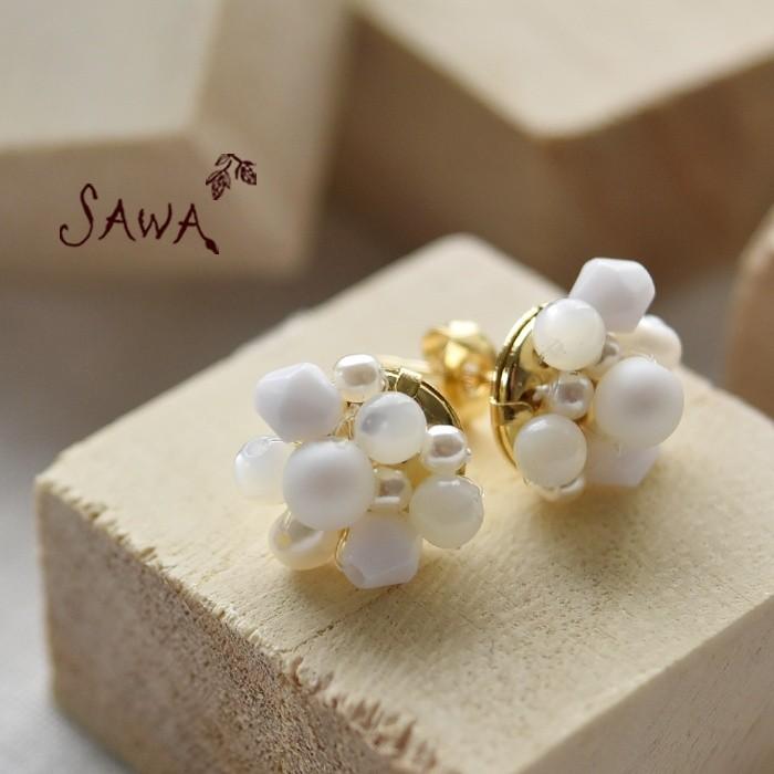 イヤリング ピアス Sawa サワ 淡水パール ビーズ ハンドメイド アクセサリー2点までメール便可手作り 春 夏 秋 冬 結婚式 17ss0317 R04d P 35 Ecoloco 通販 Yahoo ショッピング