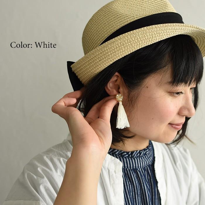 2点までメール便可 ピアス SAWA サワ レジン タッセルピアス ハンドメイド アクセサリー 1920SS0329,エコロコ sel, 爆買 |  | 03