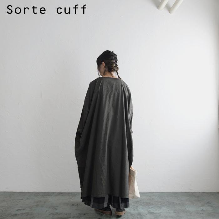 ワンピース Sorte Cuff ソルテカフ 綿100 コットン ボックス ロングワンピース 長袖 ロング 秋 冬 レディース aw1127 母の日 ギフト Sc10w21 Ecoloco 通販 Yahoo ショッピング