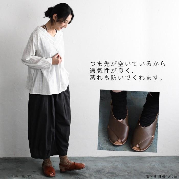 2点までメール便可 サンダルソックス レディース 日本製 リネン オープントゥ 靴下 麻混 つま先無し 25SS0328R, |  | 06