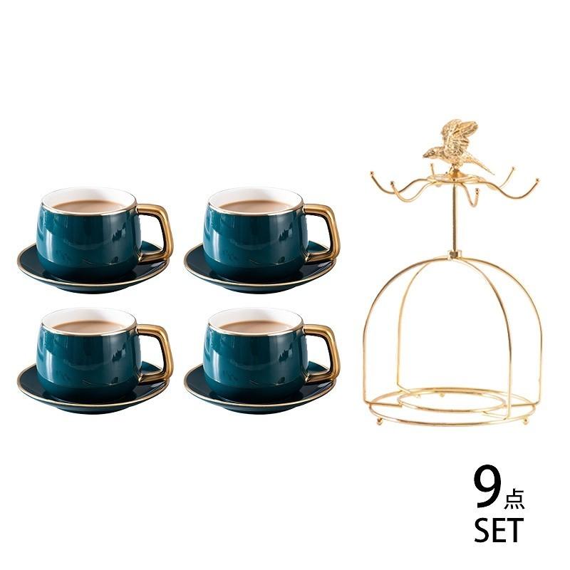コーヒーカップ 単品 結婚祝い 引越し祝い プレゼント ギフト ラック 単品 カップ ポット ソーサー 収納 可愛い オシャレ グリーン ゴールド Lv Bz 0606h2 Ecology Plus 通販 Yahoo ショッピング