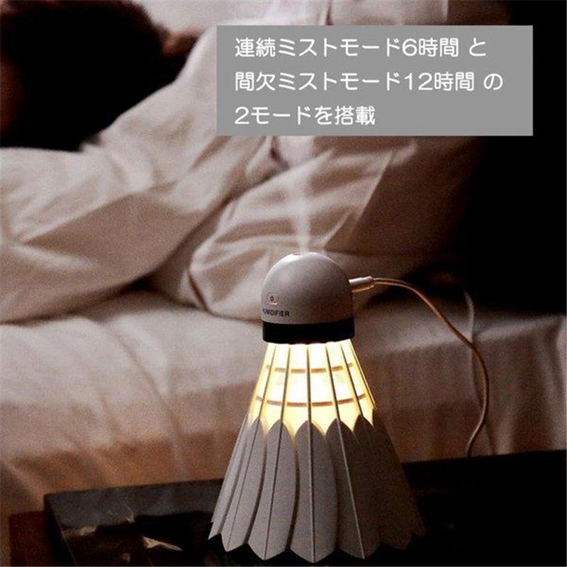 卓上加湿器 Usb 卓上 オフィス おしゃれ Usb加湿器 超音波加湿器 加湿機 ライト 超音波 デスク かわいい 小型 シャトル バドミントン Lv Jsq 0616f19 Ecology Plus 通販 Yahoo ショッピング