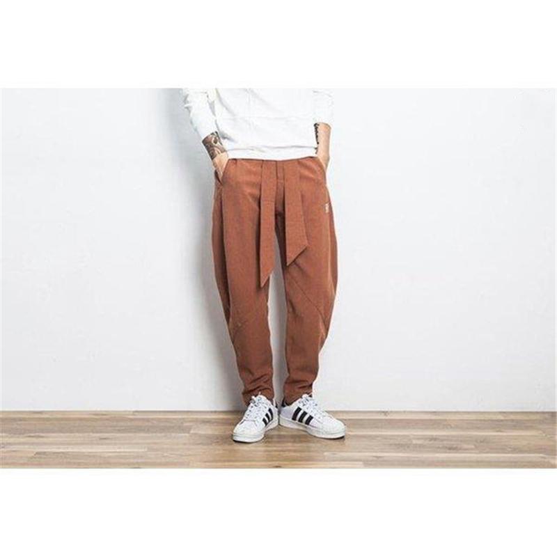 サルエルパンツ 綿麻 ジョガーパンツ 大きいサイズ ボトムス メンズ オシャレ ギフト ゆったり 履きやすい 動きやすい Lv Mmk 0608q34 Ecology Plus 通販 Yahoo ショッピング