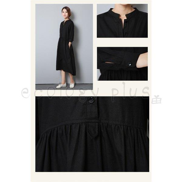 ワンピース レディース ロング 春 シャツワンピース 長袖 コットン シャツ トップス チュニック ロング丈 リネン アウター 白 30代 40代 Qh Ecology Plus 通販 Yahoo ショッピング