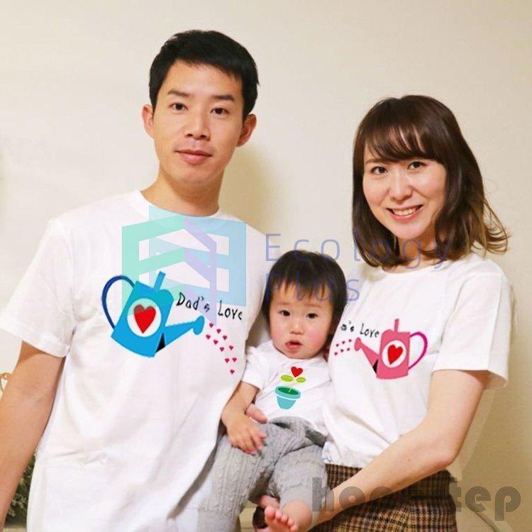 リンクコーデ 親子コーデ 親子 ペアルック セット 赤ちゃん パパ ママ 親子ペア Tシャツ 子供服 女の子 男の子 お揃い シャツ 親子服 花柄 プリント 半袖tシャツ Ycc 2101 6y300bbfk2 Ecology Plus 通販 Yahoo ショッピング