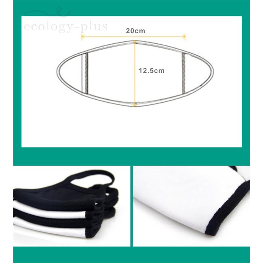 マスク コットン 防菌 防臭 洗える 3枚 大人用 顔文字 抗菌 Uvカット 花粉対策 布マスク プリント Zl Kz Ecology Plus 通販 Yahoo ショッピング