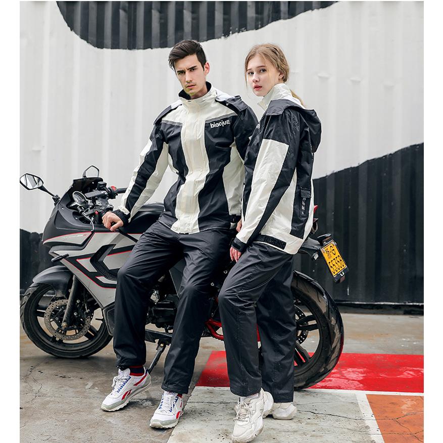 バイクレインウェア 上下セット レインコート メンズ 雨具 撥水 防風 反射シール付き おしゃれジャケット 防災 通学 通勤 バイク 自転車 アウトドア Cqq34 Cqq34 エコロジクール Yahoo 店 通販 Yahoo ショッピング