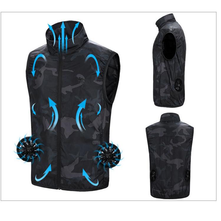 空調服 作業服 熱中症対策 ベスト 暑さ対策ジャンパー 空調風神服 ファッション メンズ 酷暑 夏用 ファン付 Ctt2b Ctt2b エコロジクール Yahoo 店 通販 Yahoo ショッピング