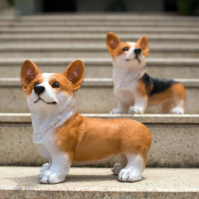 アニマルオブジェ ガーデニング コーギー犬 犬 置物 動物 イヌ インテリア リアル かわいい Garden05 Garden05 エコロジクール Yahoo 店 通販 Yahoo ショッピング