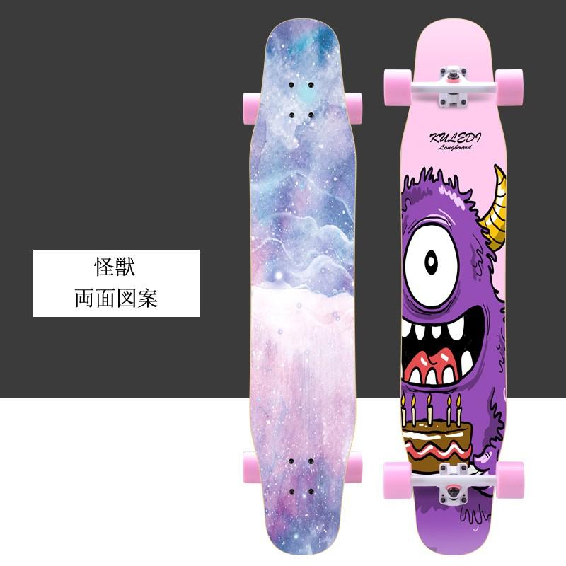 skateboard スケートボード ロング 完成品-