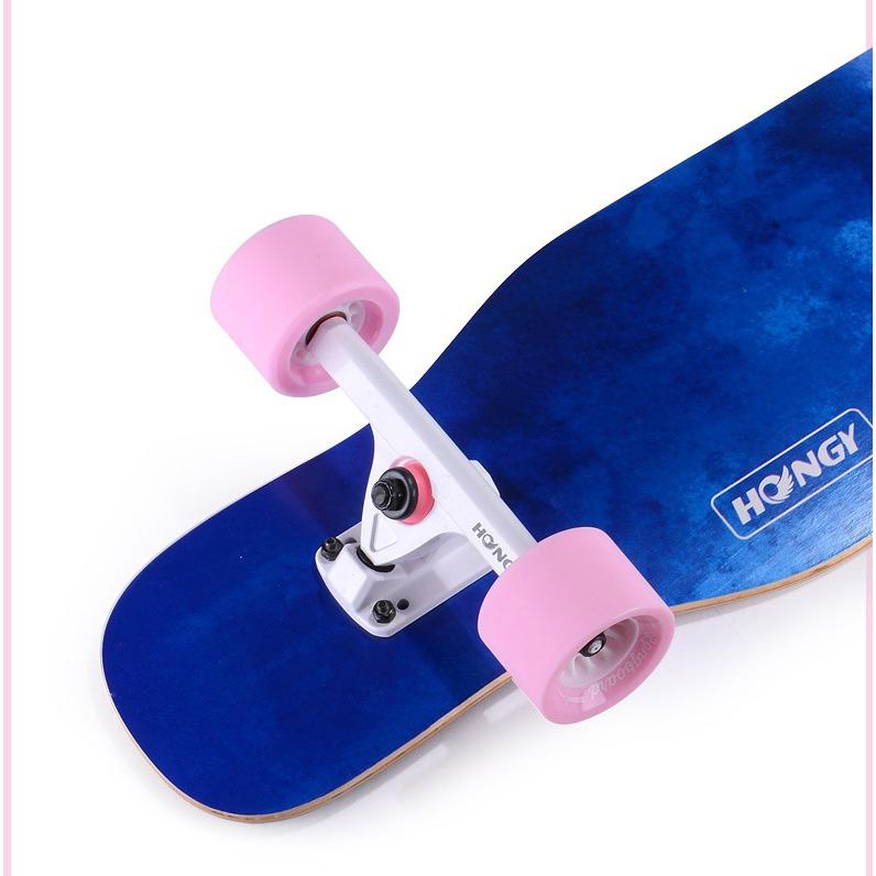 SALE／84%OFF】 ロングスケートボード ロングボード 完成品 両面図案