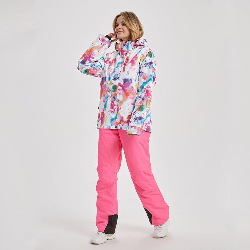 市場 スキーウェア ジャケット スノボ レディース スノーボードウェア 上下セット