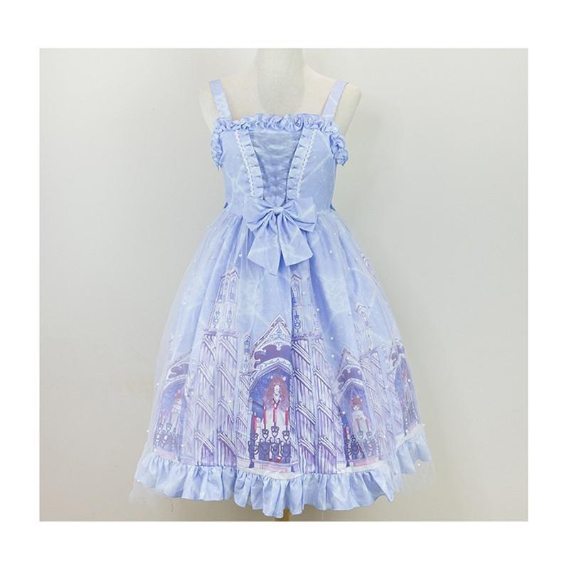 ロリータ ワンピース ゴスロリ コスプレ Lolita ドレス 袖なし キャミソールワンピース コスチューム ゴシック メイド お嬢様 スカート Mzmf07 Mzmf07 エコロジクール Yahoo 店 通販 Yahoo ショッピング