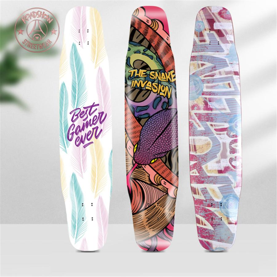 美しい ロングスケートボード コンプリート 11カラー スケボー ロンスケ ロングボード 完成品 ウォーキング ダンシング パーク ストリート 大人 コンプリート Sutevalle Org