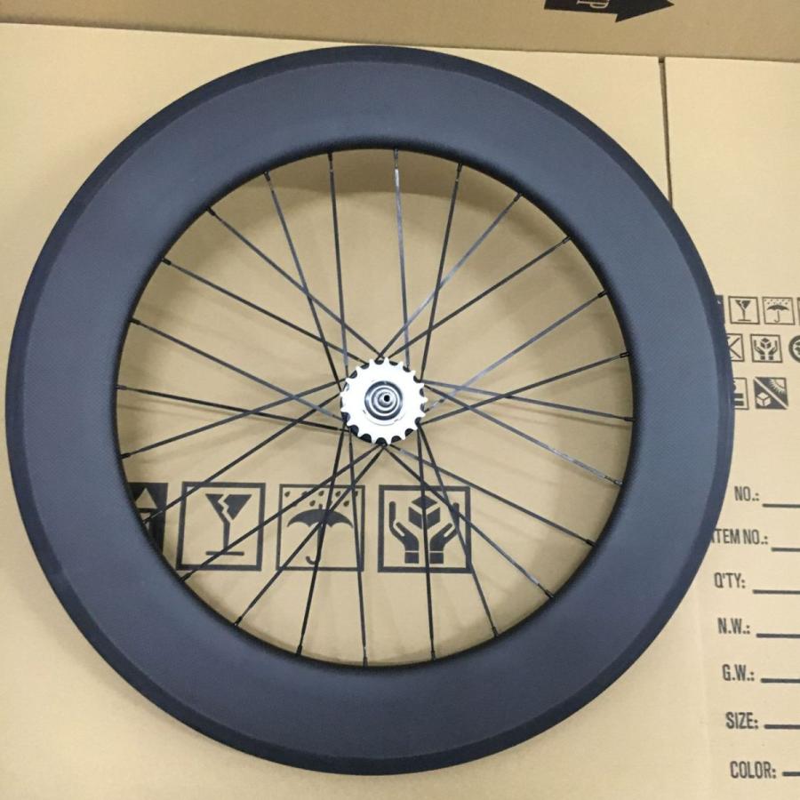 DINER「ダイナー」 88mm カーボン製 ディープリムホイール　ピストバイク DINER「ダイナー」 88mm カーボン製 ディープリムホイール ピスト