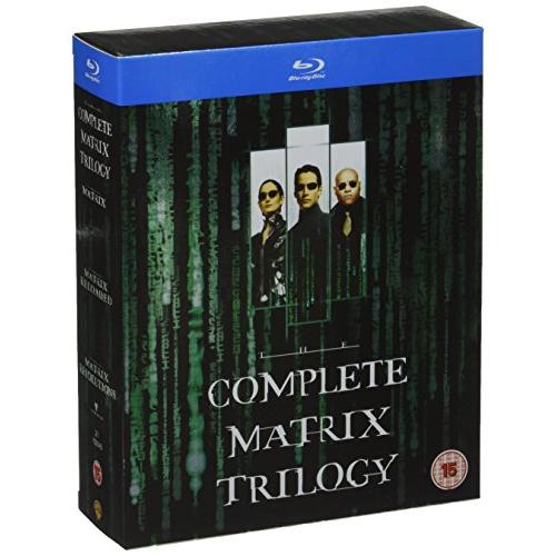 The 受注生産品 Matrix Trilogy Blu-ray マトリックス ブルーレイ 輸入盤 安全 コンプリート トリロジー