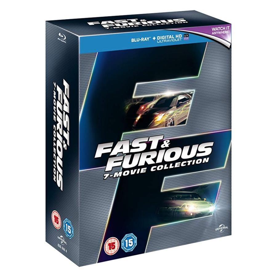ワイルド・スピード コンプリート（7作品）Blu-ray 輸入版 Fast 
