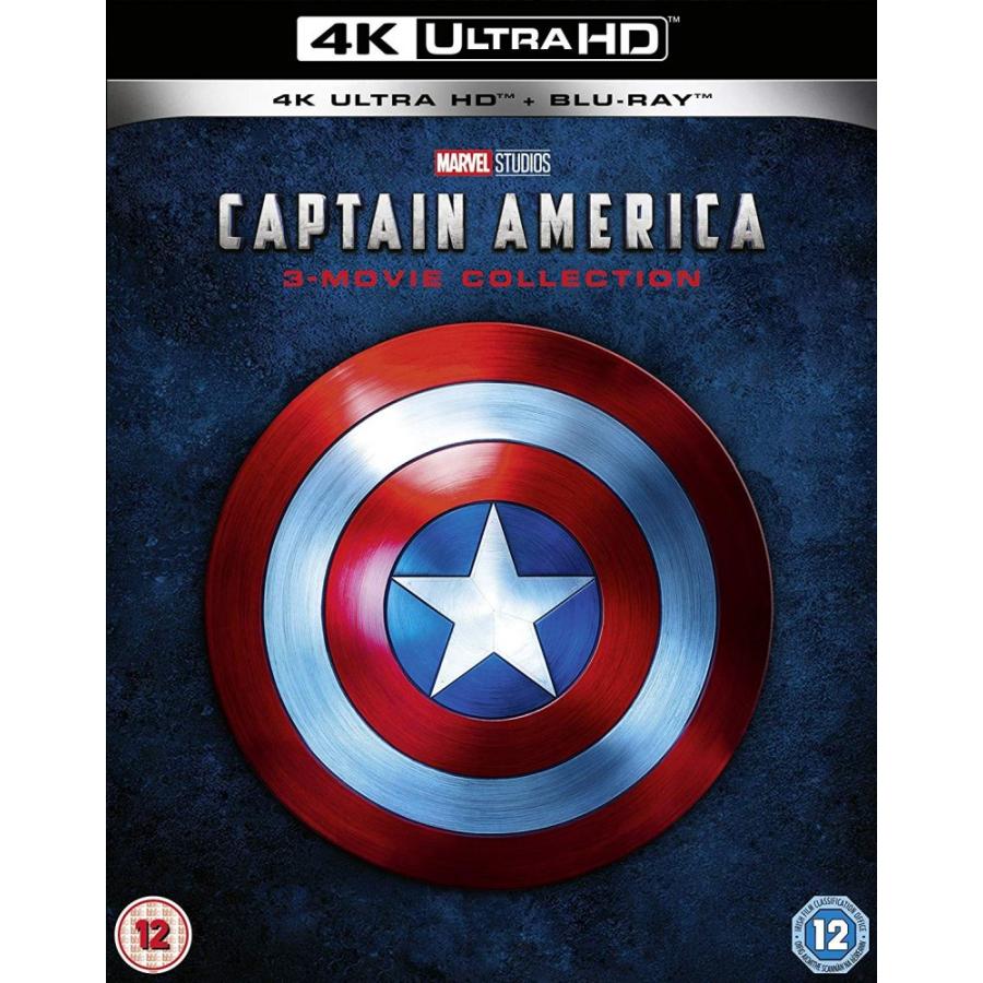 キャプテン・アメリカ 3ムービー・コレクション 4K ULTRA HD + Blu-ray 