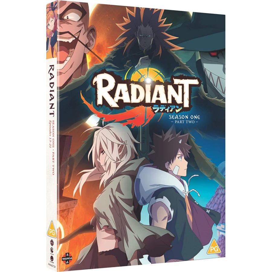 ラディアン 13-最終21話 235分 DVD 1期パート2 Radiant アニメ 輸入版