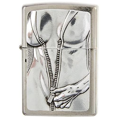 Zippo ジッポー ジッポ セクシーガール ジッパー シルバー 日本未発売 