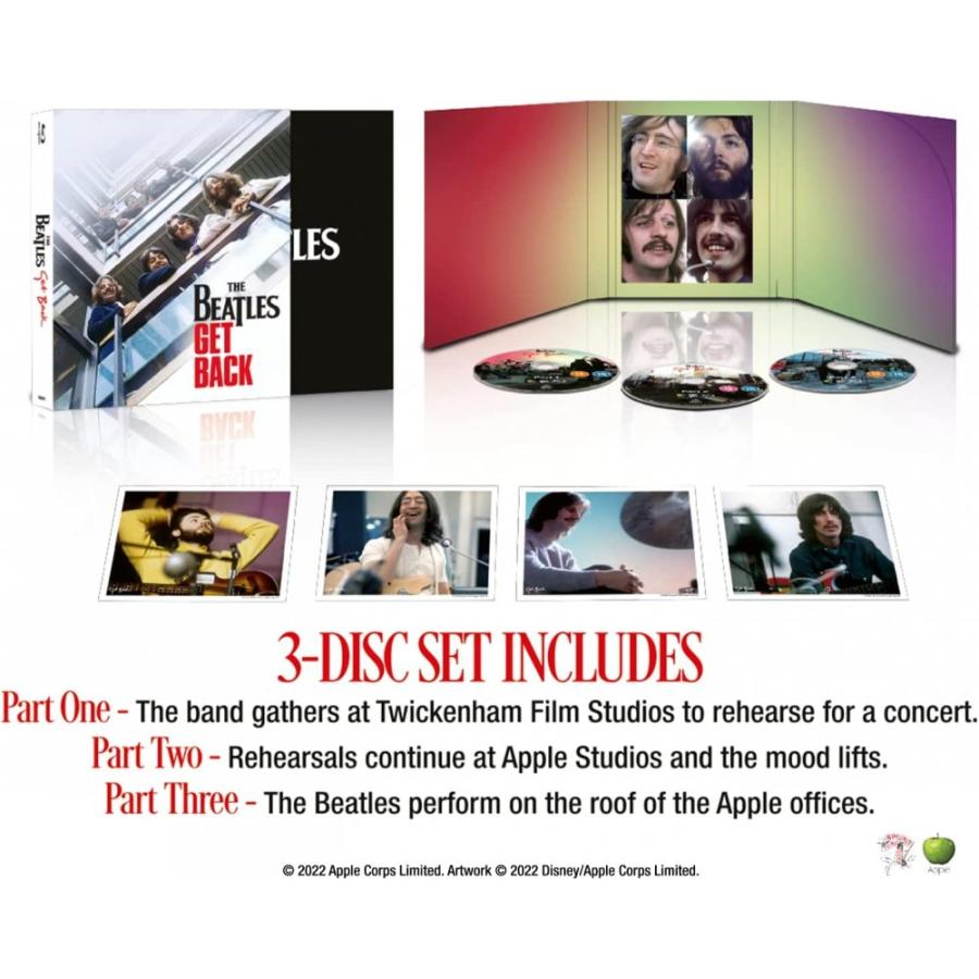 ザ・ビートルズ:Get Back DVD コレクターズ・セット〈3枚組〉 ザ・ビートルズ:Get Back DVDコレクターズ・セット